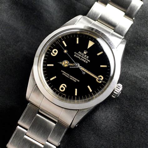 1988 rolex explorer 1016|vintage rolex explorer gilt dial.